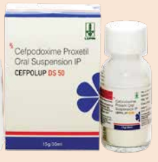 CEFPOLUP DS 50 ORAL SUSP 30ML