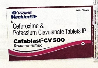 CEFABLAST-CV 500 TAB