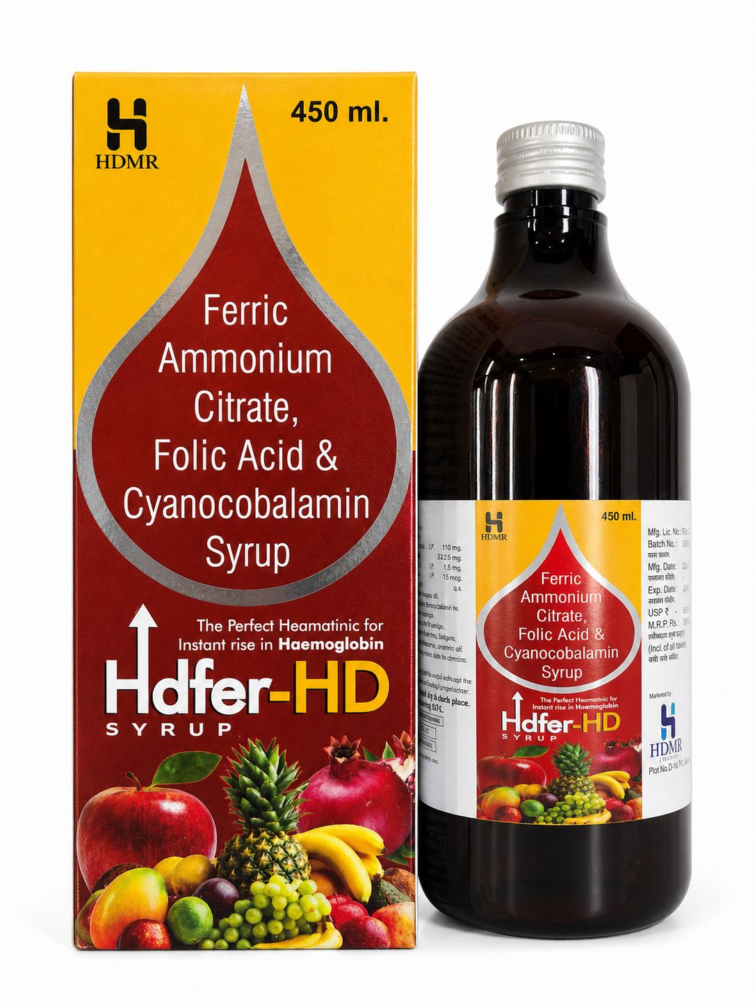 HDFER-HD SYP 450 ML