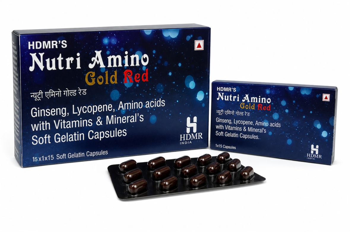 NUTRI AMINO GOLD RED CAP